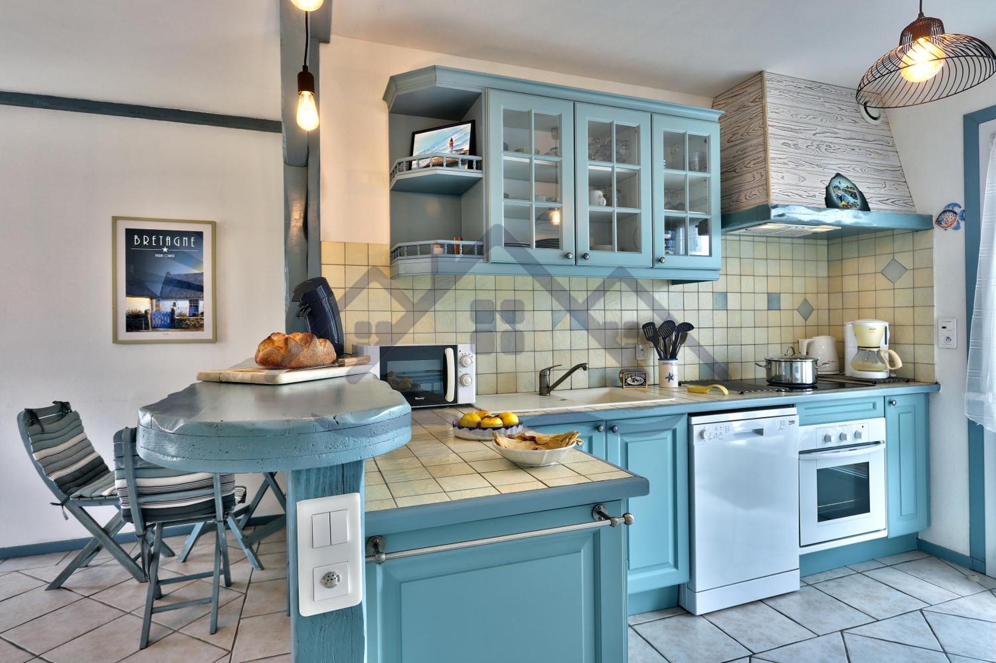 Localise - M3B - Souvenir Du Guil - Maison De Plain-Pied Avec Jardin Clos Au Guilvinec - Tout A Pied, Plages, Port, Centre, Commerces, Marche - Wif Inclus - Linge De Lit Inclus - Animaux Bienvenus 外观 照片